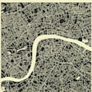 London Map 3 Poster