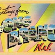 Long Branch Greetings Poster