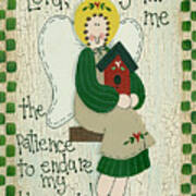 Lord--- Grant Me The Patience - Angel Poster