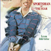 Los Angeles Lakers Kareem Abdul-jabbar, 1985 Sportsman Of Sports Illustrated Cover Poster