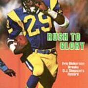 Los Angeles Rams Eric Dickerson... Sports Illustrated Cover Poster
