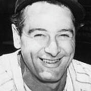 Lou Gehrig Close Portrait Poster