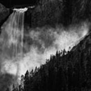 Lower Yellowstone Falls Poster