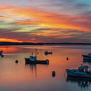 Lubec Sunset Poster