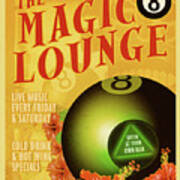 Magic 8 Lounge Poster