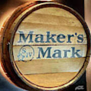 Makers Mark Barrel Poster