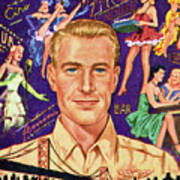 Man Surrounded By Night Club Ladies Poster