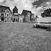 Mansfield Ohio State Reformatory - Black And White Poster