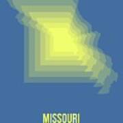 Map Of Mississippi Poster