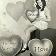 Mary Brian On Valentines Day Poster