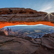 Mesa Arch Sunrise 2017 Poster