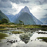 Milford Sound, South Island, New Zealand Poster