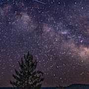 Milky Way At Alta Poster