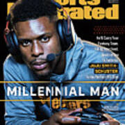 Millennial Man Pittsburgh Steelers Juju Smith-schuster Sports Illustrated Cover Poster