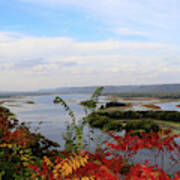 Mississippi River In The Fall Poster