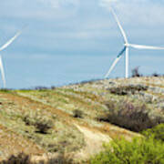 Modern Windmill Poster