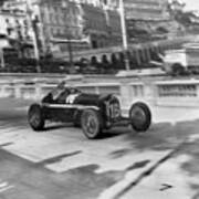Monaco Grand Prix  Louis Chirons Car Poster