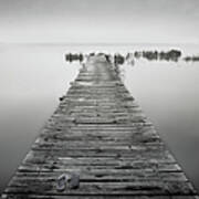 Mono Jetty With Sandals Poster