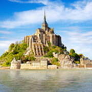 Mont Saint Michel, Normandy, France Poster