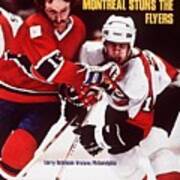 Montreal Canadiens Larry Robinson, 1976 Nhl Stanley Cup Sports Illustrated Cover Poster