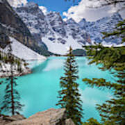 Moraine Lake Viewpoint Poster