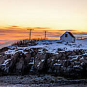 Morning At Nubble Poster