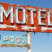 Motel With Pool Poster