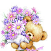 Mother S Day Bear Poster