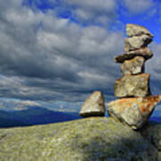 Mount Cube Trail Cairn Poster
