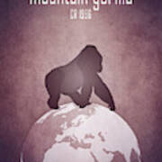 Mountain Gorilla Poster