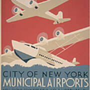 Municipal Airports Poster Poster