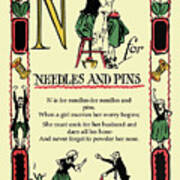 N For Needles And Pins Poster