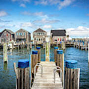 Nantucket Harbor Architecture 6630 Poster