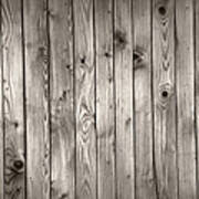 Natural Wooden Background Poster