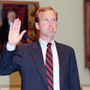 Neil Bush Being Sworn Poster