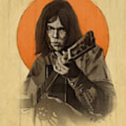 Neil Young Harvest Poster