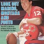 New Jersey Generals Qb Jim Kelly Sports Illustrated Cover Poster