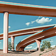 New Mexico Albuquerque Interstate Poster