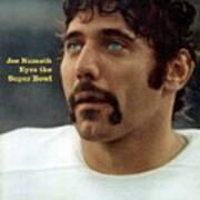 New York Jets Qb Joe Namath Sports Illustrated Cover Poster