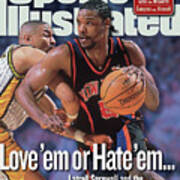 New York Knicks Latrell Sprewell, 1999 Nba Eastern Sports Illustrated Cover Poster