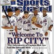 New York Mets Carlos Beltran, David Wright, Paul Lo Duca Sports Illustrated Cover Poster