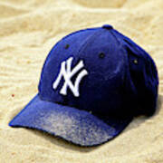 New York Yankees Beach Cap Poster