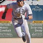 New York Yankees Derek Jeter, 2001 Al Division Series Sports Illustrated Cover Poster