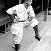 New York Yankees Lou Gehrig Poster