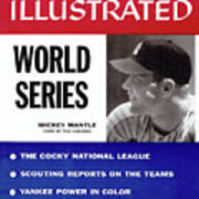 New York Yankees Mickey Mantle, 1956 World Series Preview Sports Illustrated Cover Poster