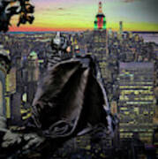 Night Of The Bat Man Poster