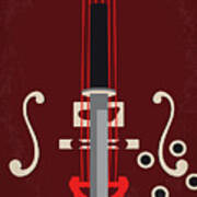 No1020 My Six-string Samurai Minimal Movie Poster Poster