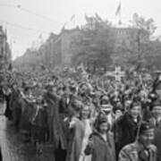 Norwegians Celebrating Independence Day Poster