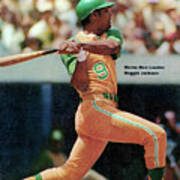 Oakland Athletics Reggie Jackson... Sports Illustrated Cover Poster