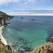 Ocean View From Highway 1, California Poster